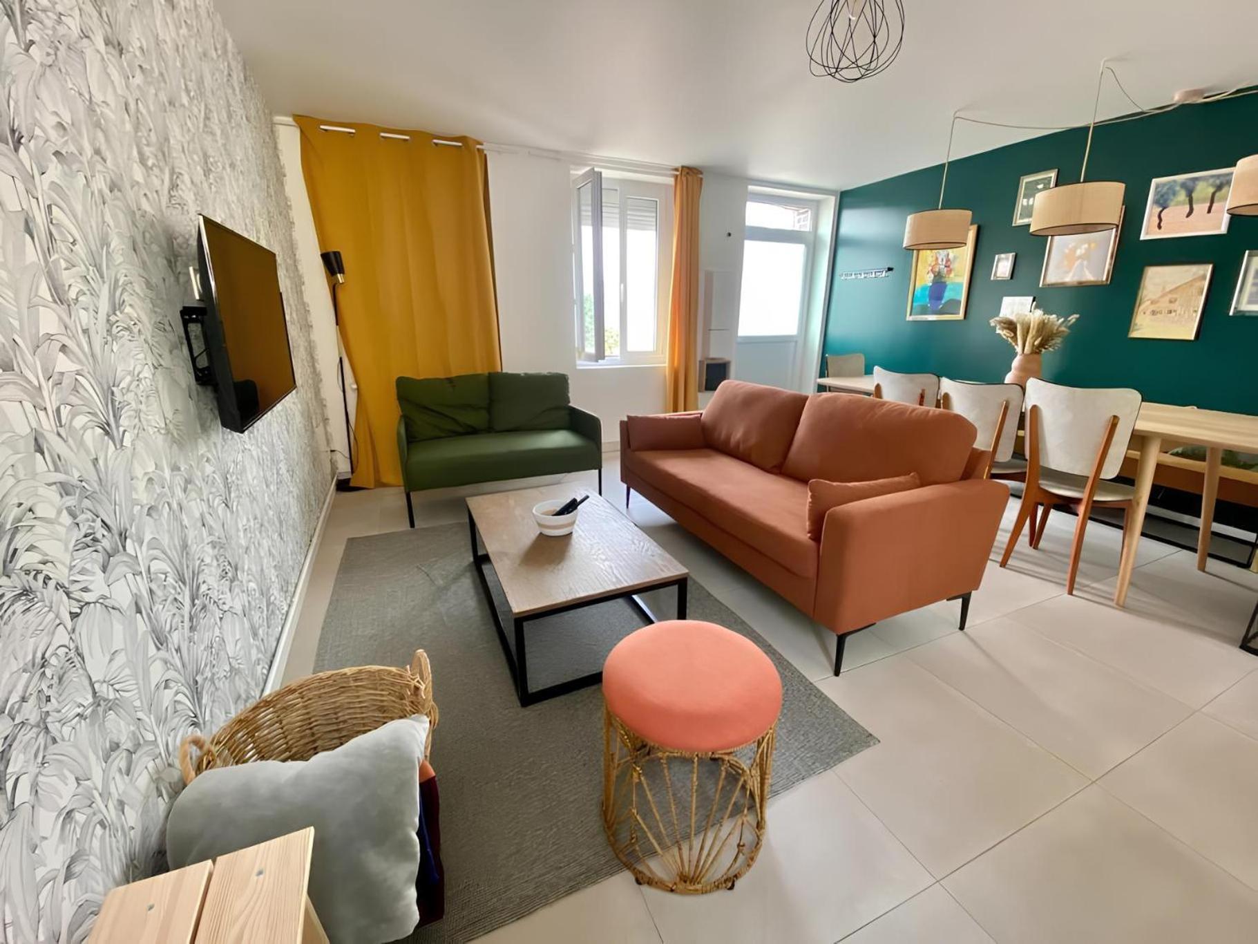 Maison Familiale Avec Exterieur Menage Et Linges Inclus รูออง ภายนอก รูปภาพ