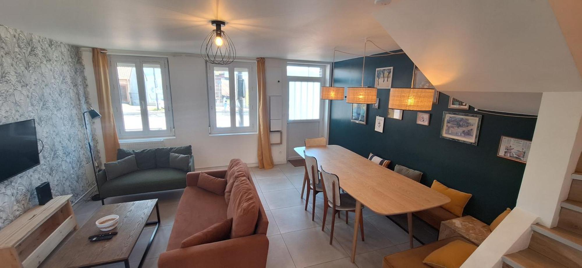 Maison Familiale Avec Exterieur Menage Et Linges Inclus รูออง ภายนอก รูปภาพ