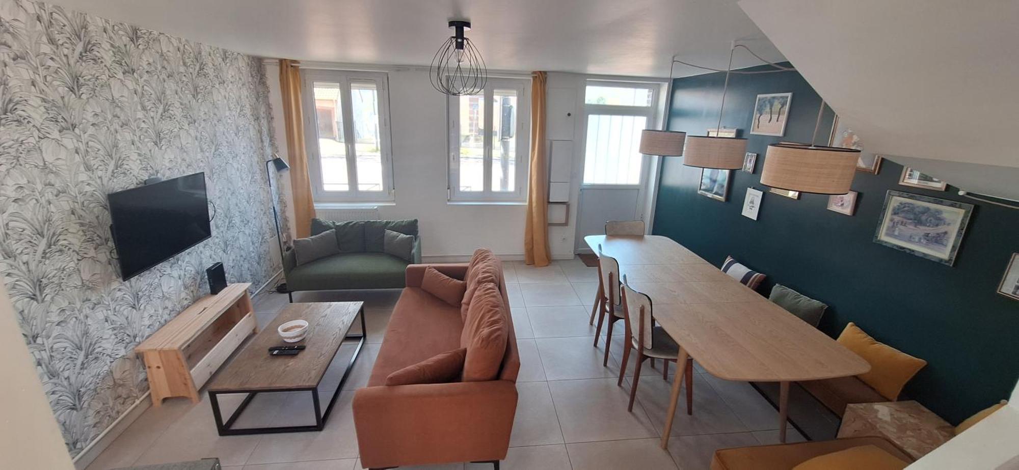 Maison Familiale Avec Exterieur Menage Et Linges Inclus รูออง ภายนอก รูปภาพ
